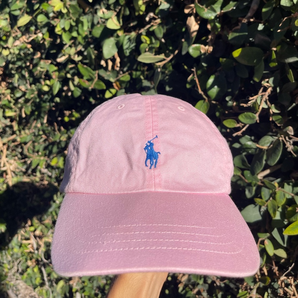 Pink ralph lauren cap. 100% authentic